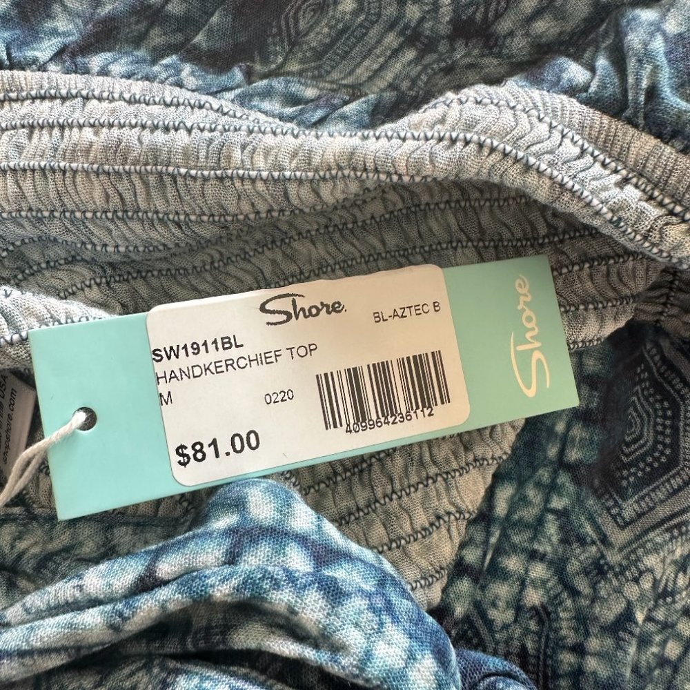 Shore handkerchief top